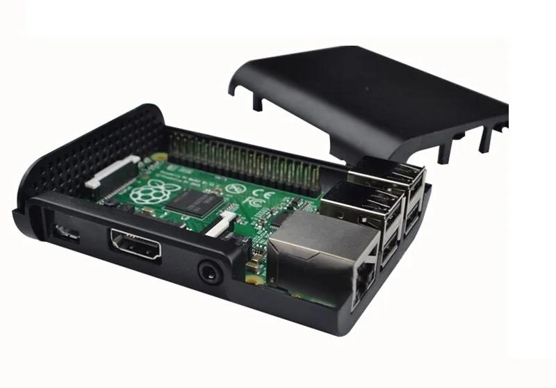 Акриловый чехол glydu защитный для мини компьютера футляр Raspberry Pi 2 SBC RPi Model B +|computer