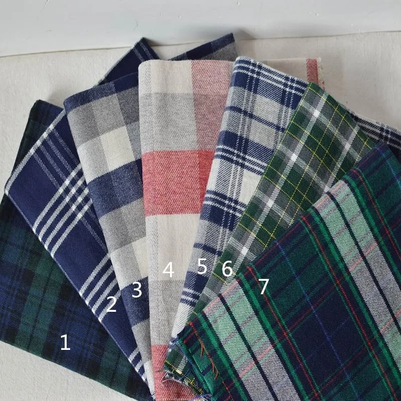 Фланелевая ткань из чистого хлопка для осени и зимы 1 м | Дом сад