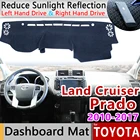 Для Toyota Land Cruiser Prado 150 серии 2010  2017 предфасовочный LC150 J150 Противоскользящий коврик приборная панель солнцезащитный коврик аксессуары