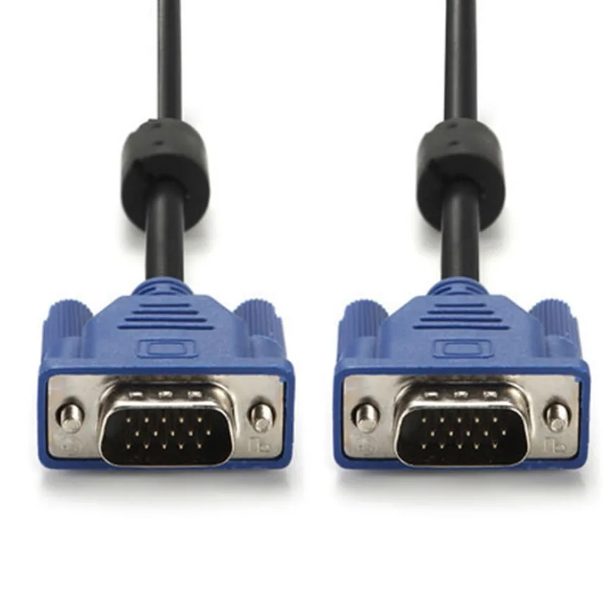 Кабель HD VGA Папа папа 3 + 5 Pin D Sub кабель для видеоразъема 1 м монитора компьютера