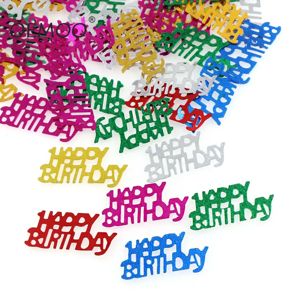 15 г многоцветные конфетти для дня рождения свадьбы вечеринки украшения стола