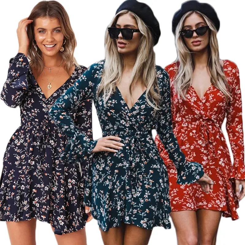 Женское вечернее платье в стиле бохо Элегантное повседневное пляжное