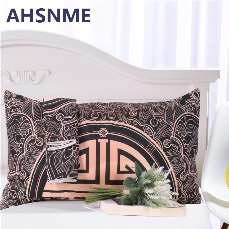 AHSNME роскошный bronzing Восточный дизайн 3 шт. постельных принадлежностей Соединенные Штаты Твин Полный queen King не выцветает пилинг