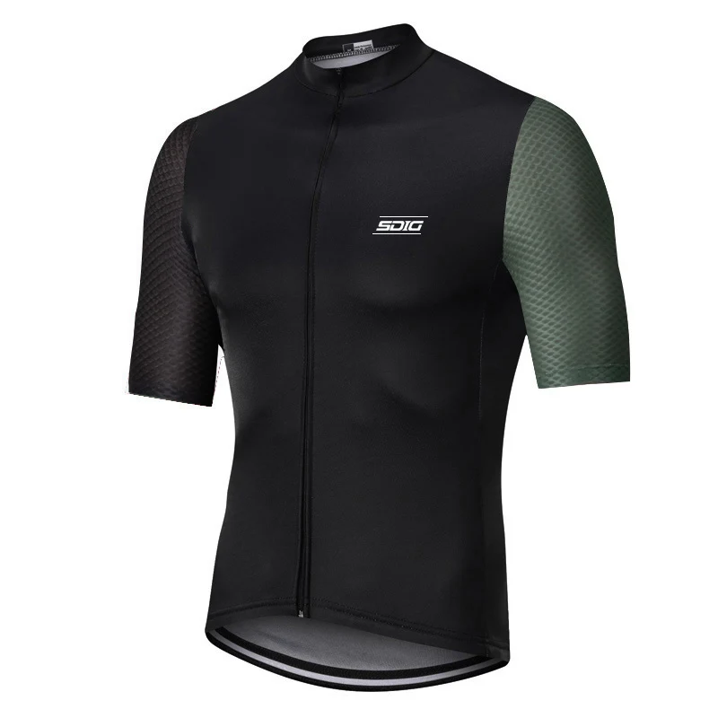 RCC RAPHP новый шаблон печати аэродинамический fit короткий рукав Велоспорт Джерси