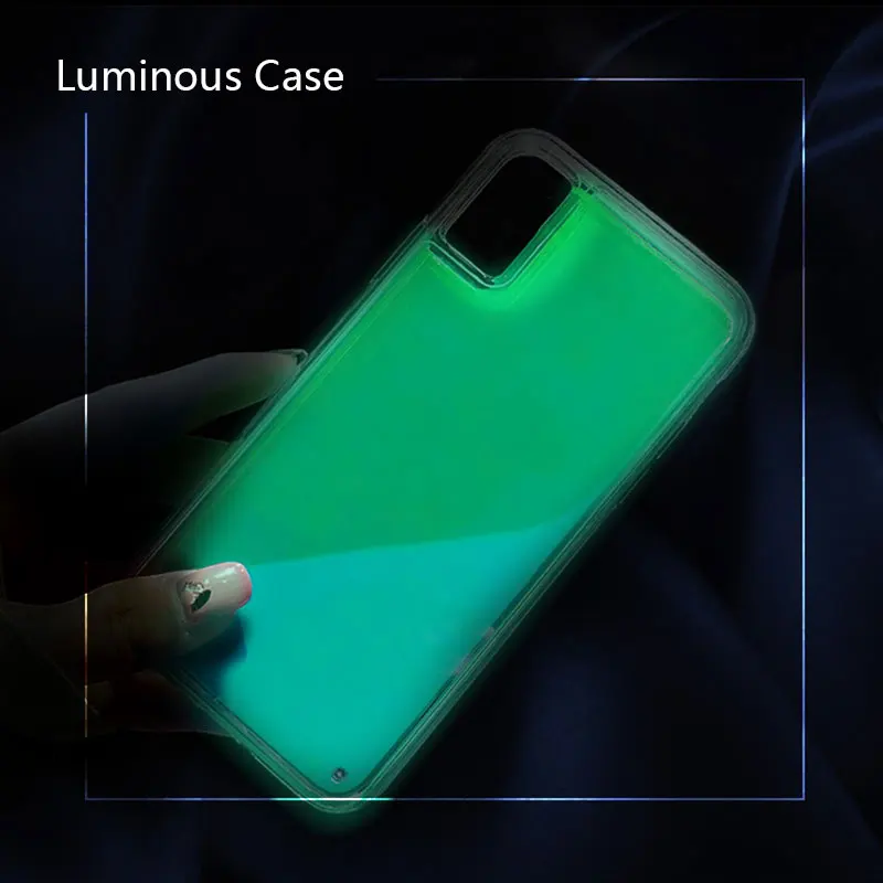 Чехол для iPhone 11 11Pro Max X Xs Xr 7 8 Plus 6 6s светящийся силиконовый чехол Capinha Capa ipone ip Coque Fundas