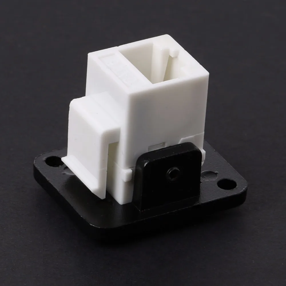 

RJ45 Network Connector Metal Panel Socket D Type Mounting CAT5E CAT6