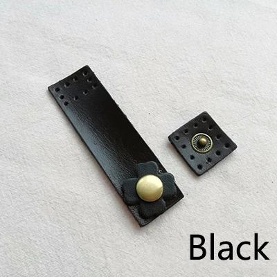 Meetee 5/10 шт. 2*7 см во-первых Слои кожа пряжки ювелирные изделия DIY, из кусков, мужской бумажник Тетрадь застежки кнопки швейные Крепежные изделия Аксессуары