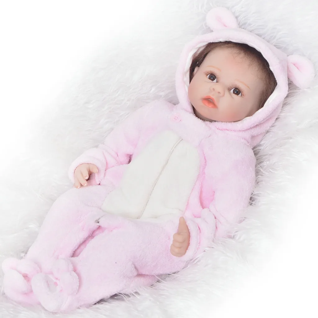 

HIINST 55cm Lifelike baby Lifelike Lovely Baby Doll New Doll Kids Girl Playmate Birthday Gift present 50#
