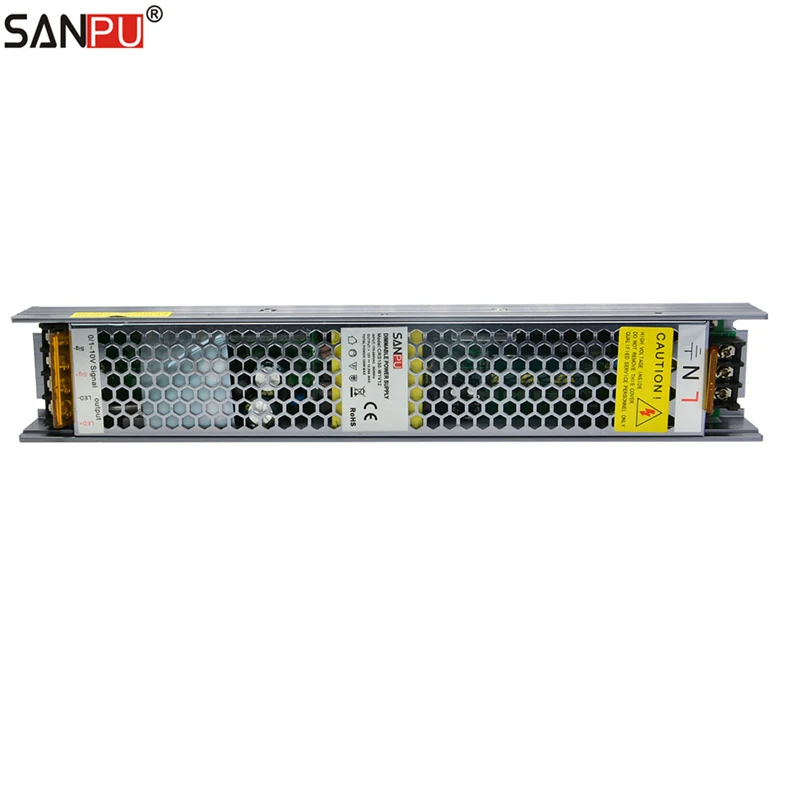 SANPU 12 V регулируемый светодиодный трансформатор 150 Вт 12A Triac 0-10В 2in1 затемнения 12VDC режим переключение, питание питания 220 240 V AC-DC 12 трансформатор напряжения