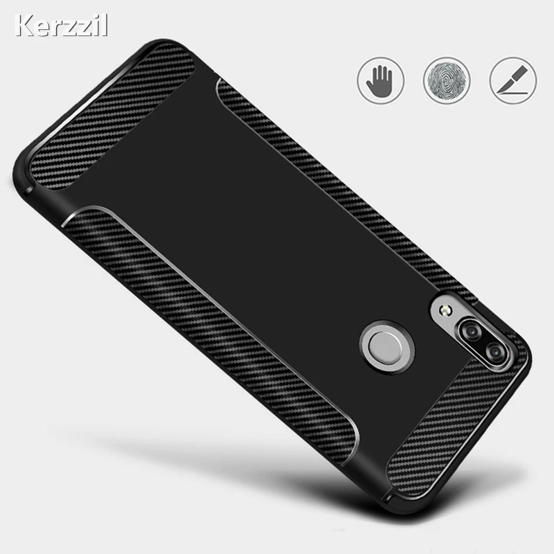 Силиконовый защитный бампер чехол для Huawei P20 lite pro P8 P9 2017 P smart Plus Honor8 9 7C 7A Mate10 20 Y5 Y6 Y9