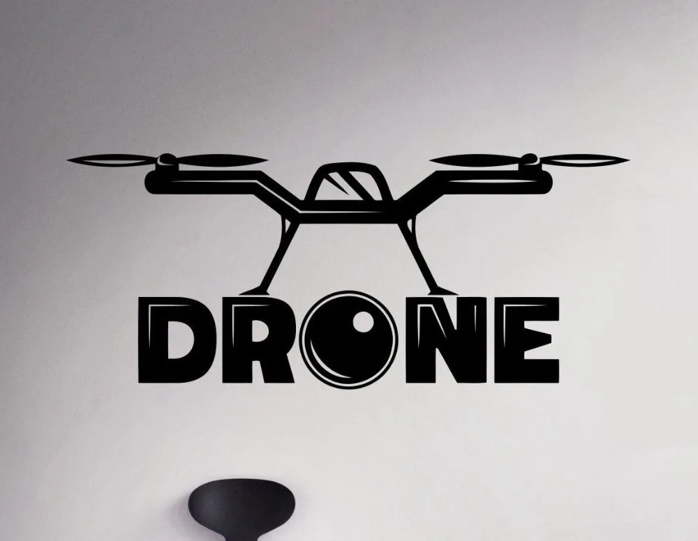 Настенные наклейки с цитатами Дрон Наклейка на стену беспилотных летательных