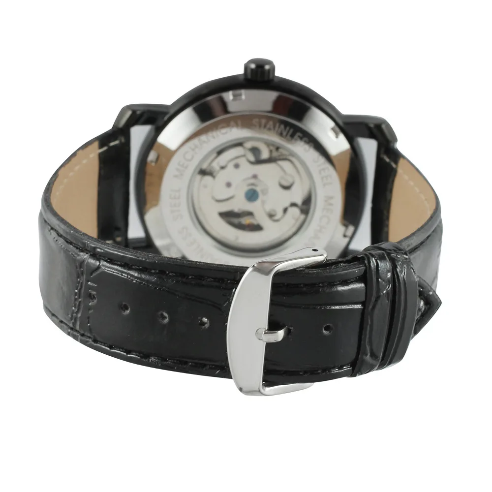 Новое поступление мужские часы T WINNER автоматические с серебристым цветом римские