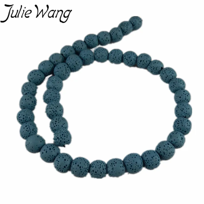 Julie Wang 1 шт. Красочный натуральный камень в пасторальном стиле вулканический