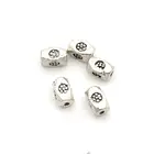 Бусины Металлические для изготовления ювелирных изделий, 50 шт.