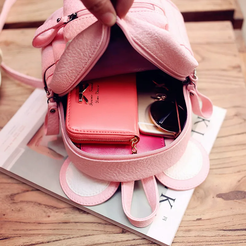Badenroo Brand Women's backpack 2021 Mickey Backpack Shoulder Bags Cute Bow Small for adolescent girls Rucksack Mochila |