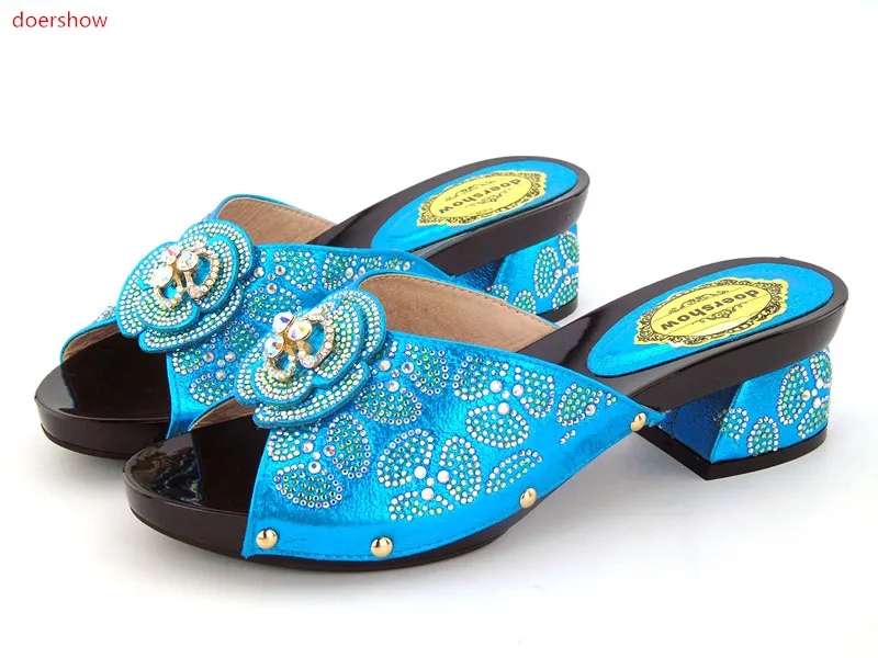 Doershow/красивый дизайн серебристая Итальянская обувь с сумочкой в комплекте