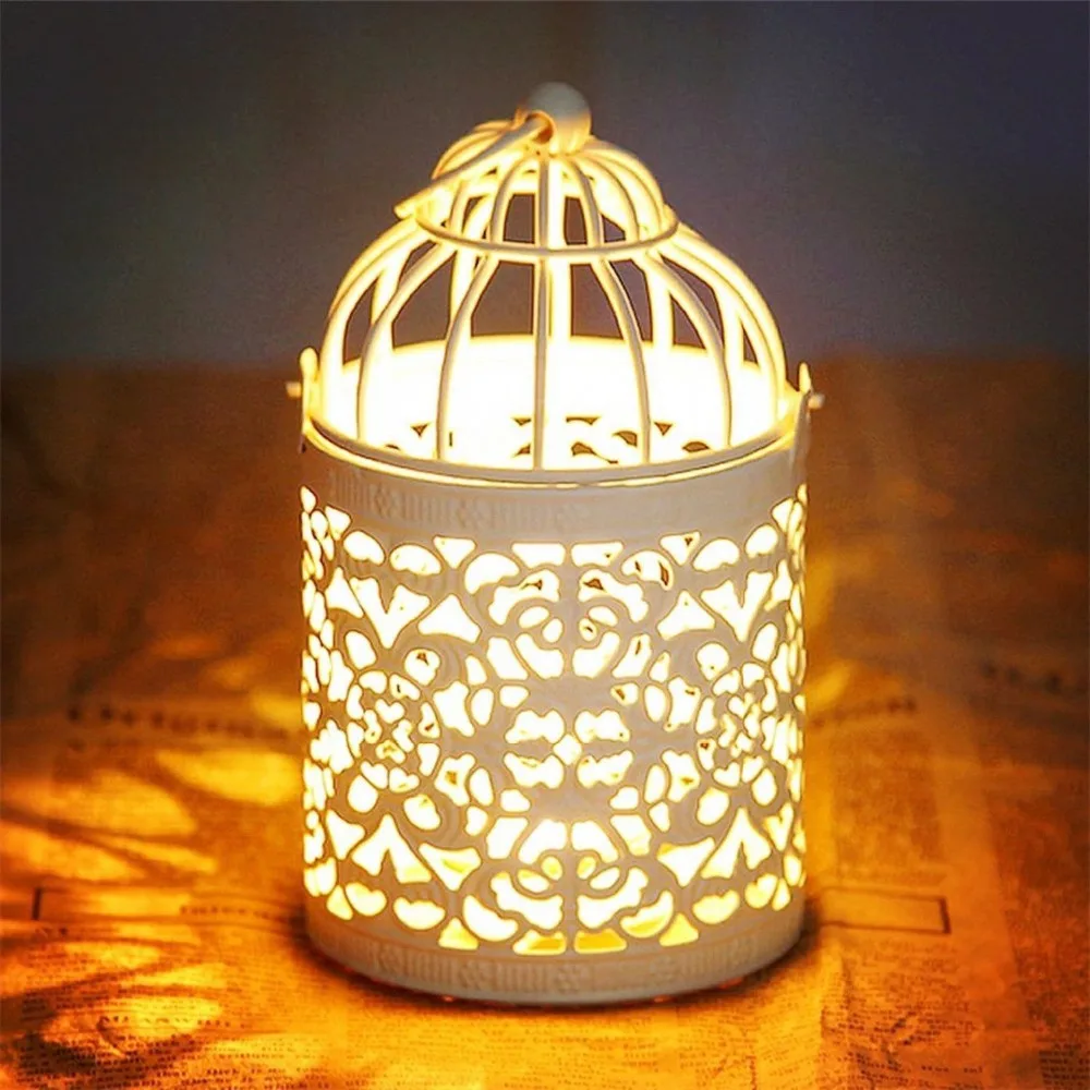 1 шт. Творческий подсвечники полый держатель Tealight подсвечник подвесной фонарь