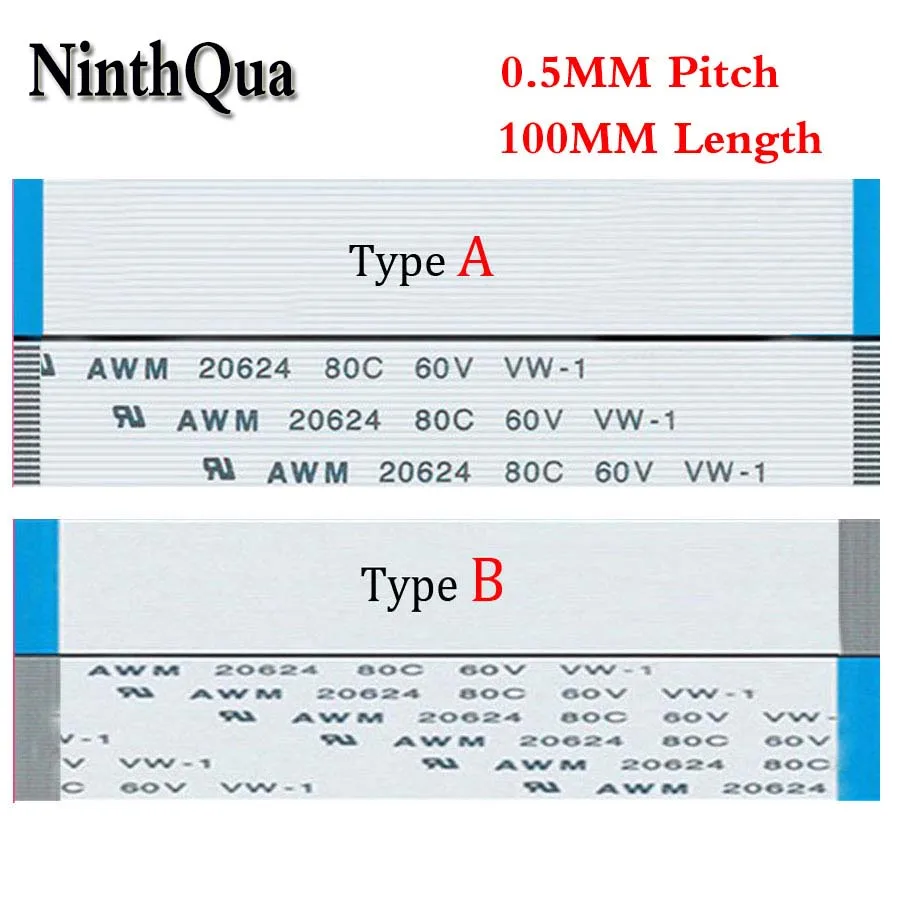 5 шт. ленточный кабель 6Pin 8Pin 10Pin 12Pin 14Pin 20Pin 30Pin 40Pin 50Pin 100 мм 10 см 0 A/B Тип для Lenovo ASUS ACER