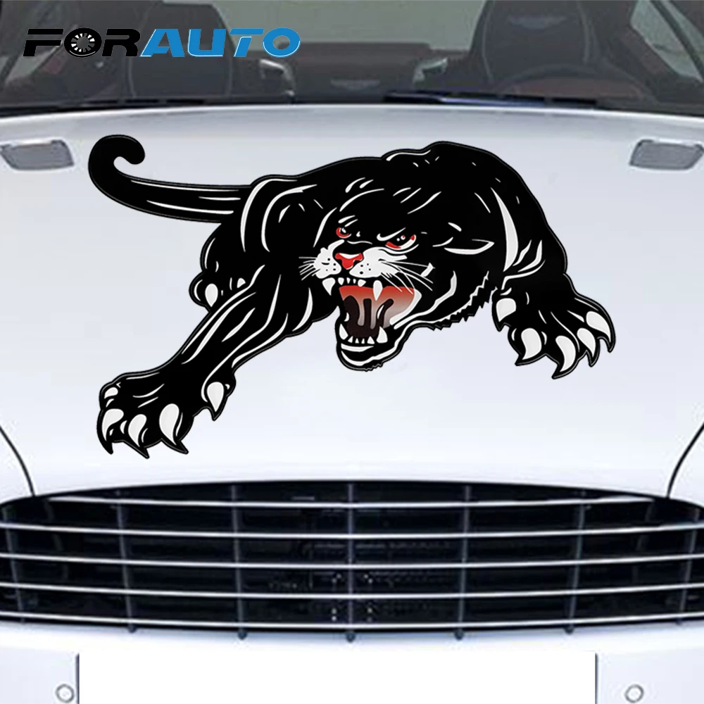 FORAUTO большой автомобильный капот виниловый Тигр Автомобильная наклейка