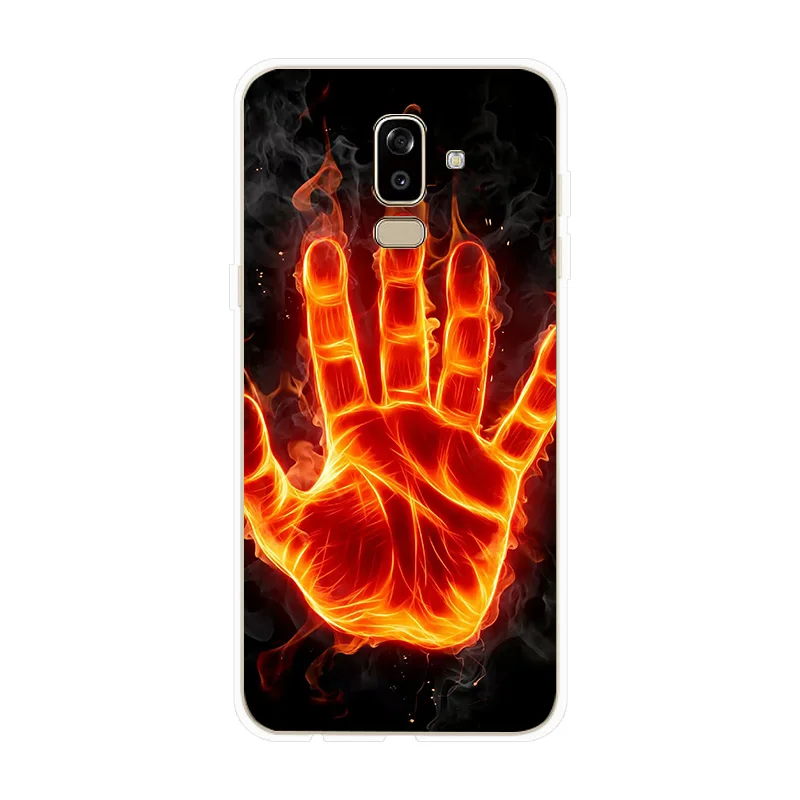 Чехол для телефона Samsung Galaxy J4 J6 J8 2018 J2 Pro Flame Fire J1 J3 J5 J7 Prime 2017 2016 2015 чехол |