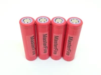 masterfire 6pcslot genuine sanyo 18650 3 7v 2600mah ur18650zy rechargeable lithium battery flashlight torch batteries cell