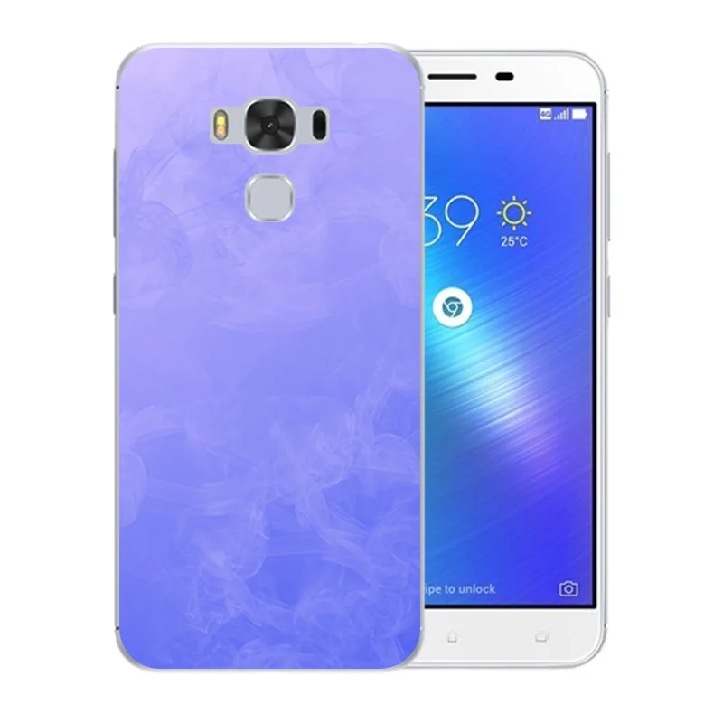 Soft Silicone for Asus Zenfone 3 MAX ZC553KL 5.5 inch Phone Case Black Cover Color Pattern full Protective Capa |