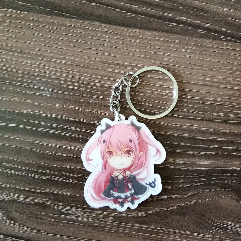 4 шт./компл. аниме брелок Seraph Of The End Owari No Seraph Hyakuya хиираги Shinoa хиираги подвесные брелоки kulcstarto
