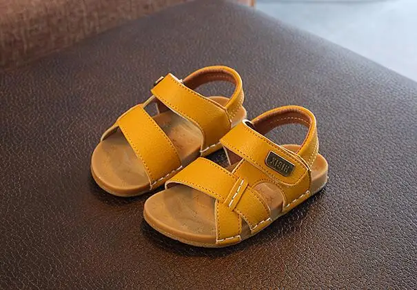 Сандалии для мальчиков детские сандалии Простые с мягкой подошвой пляжная обувь