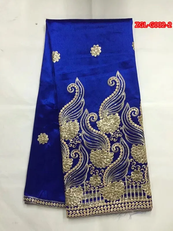 Красный и золотой модные Стиль Африки Нигерии Джордж Кружево Ткань для Для