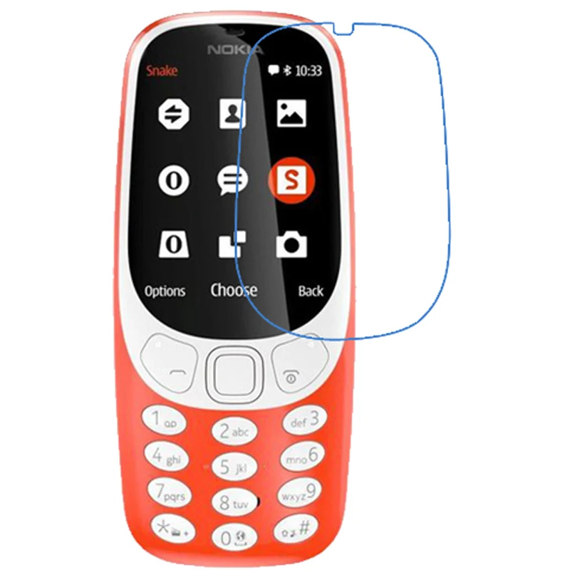 HD Прозрачная нано Премиум Взрывозащищенная мягкая пленка для Nokia 3310 (не