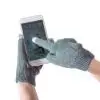 3 Трикотажные перчатки женские мужские зимние кашемировые вязаные сенсорные пальцы экран теплый флис женские зимние перчатки guantes тактильные - Цвет: 3