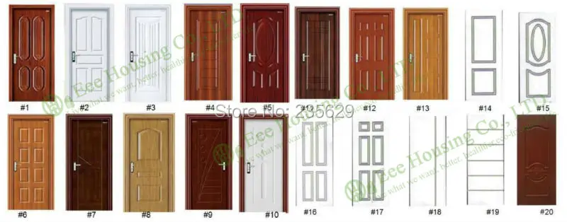 Лист двери PVC, листы PVC для поверхности двери, панели PVC, доски PVC для изготовления дверей