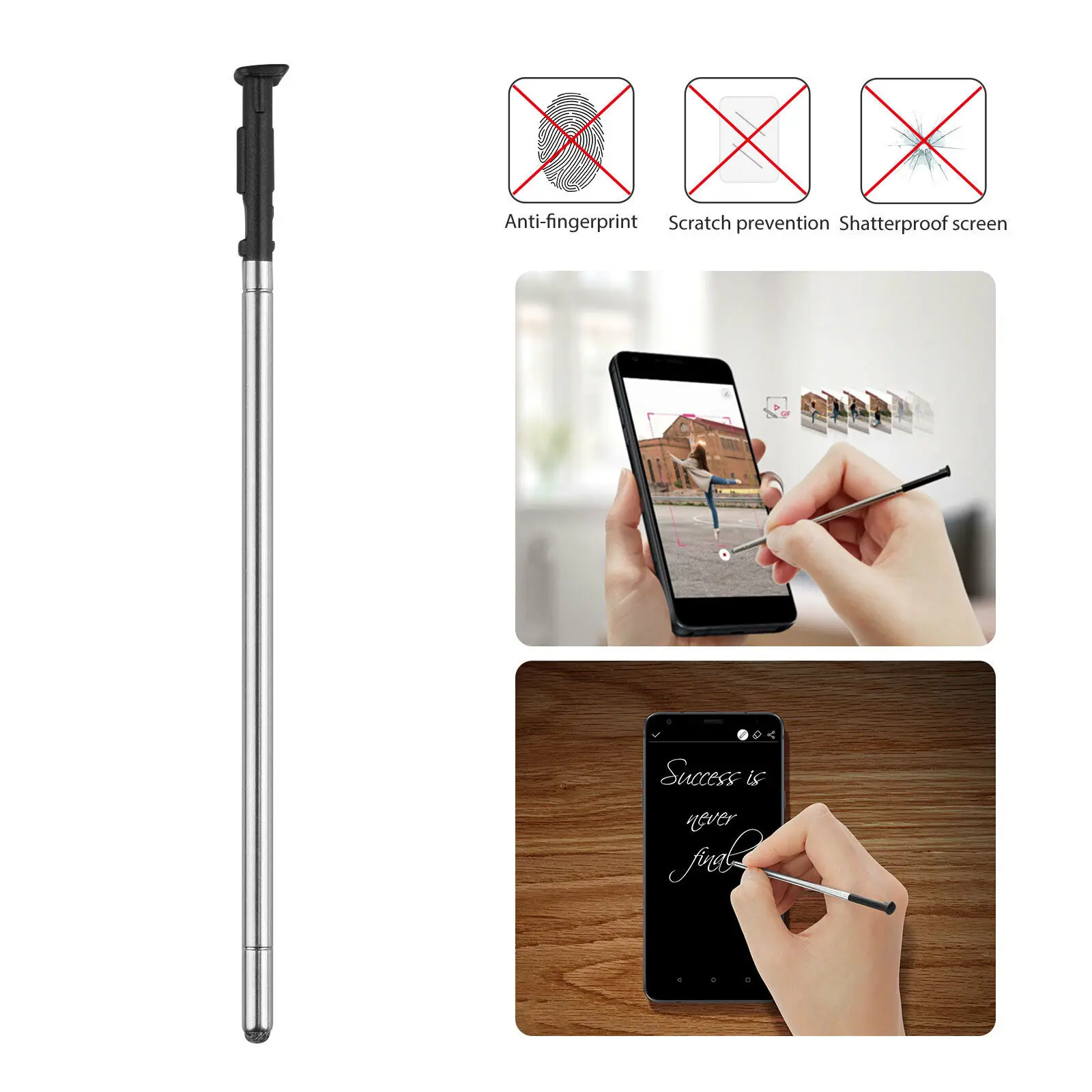 Сенсорный экран Стилус S Pen, пригодный для LG G4 Stylo LS770 H631 MS631 H635 H634 экранные ручки Замена телефон белый Заменить