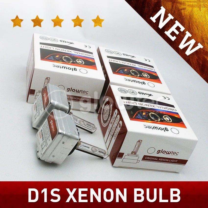 GLOWTEC оптовая продажа 10 шт. D1S HID ксеноновые лампы 12 В 35 Вт hid 4300K 5000K 6000K 8000K 10000K 12000K для