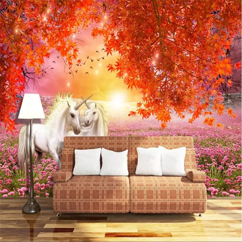

Creative 3D fresh TV background wall professional production murals, wallpaper wholesale, custom poster photo wall
