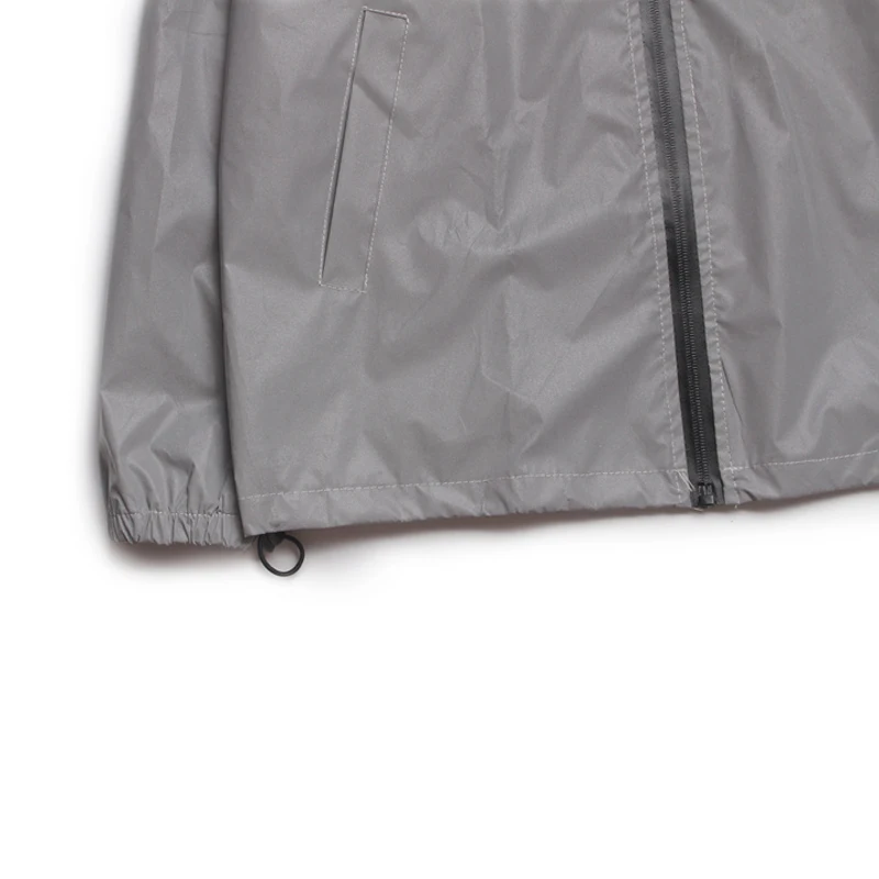 

Onnestun Men's Full Reflective Jacket Light Hoodies New casual Women Jackets Hip Hop Windbreaker Hoodies Streetwear Lovers Coats