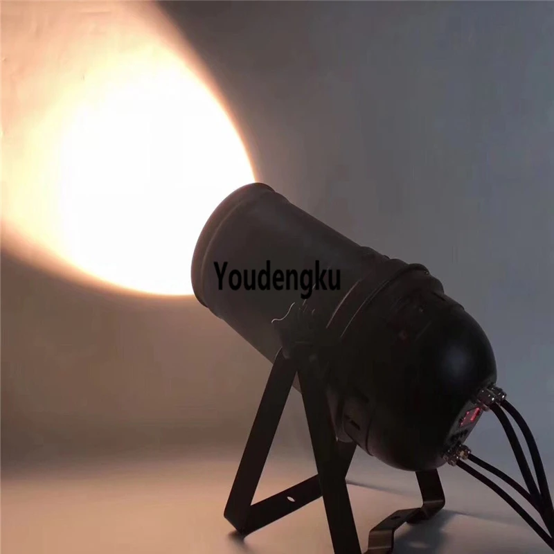 10 шт. новые продукты 200 Вт LED теплый белый Zoom COB Par Can led par 64 Свадебные ТВ студийные