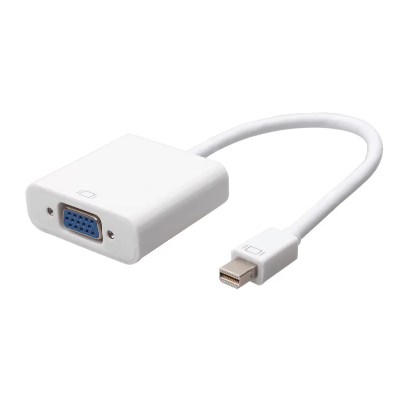 Адаптер Mini DP VGA кабель преобразователь Thunderbolt Display Port to кабели 1080P для Macbook Pro Air