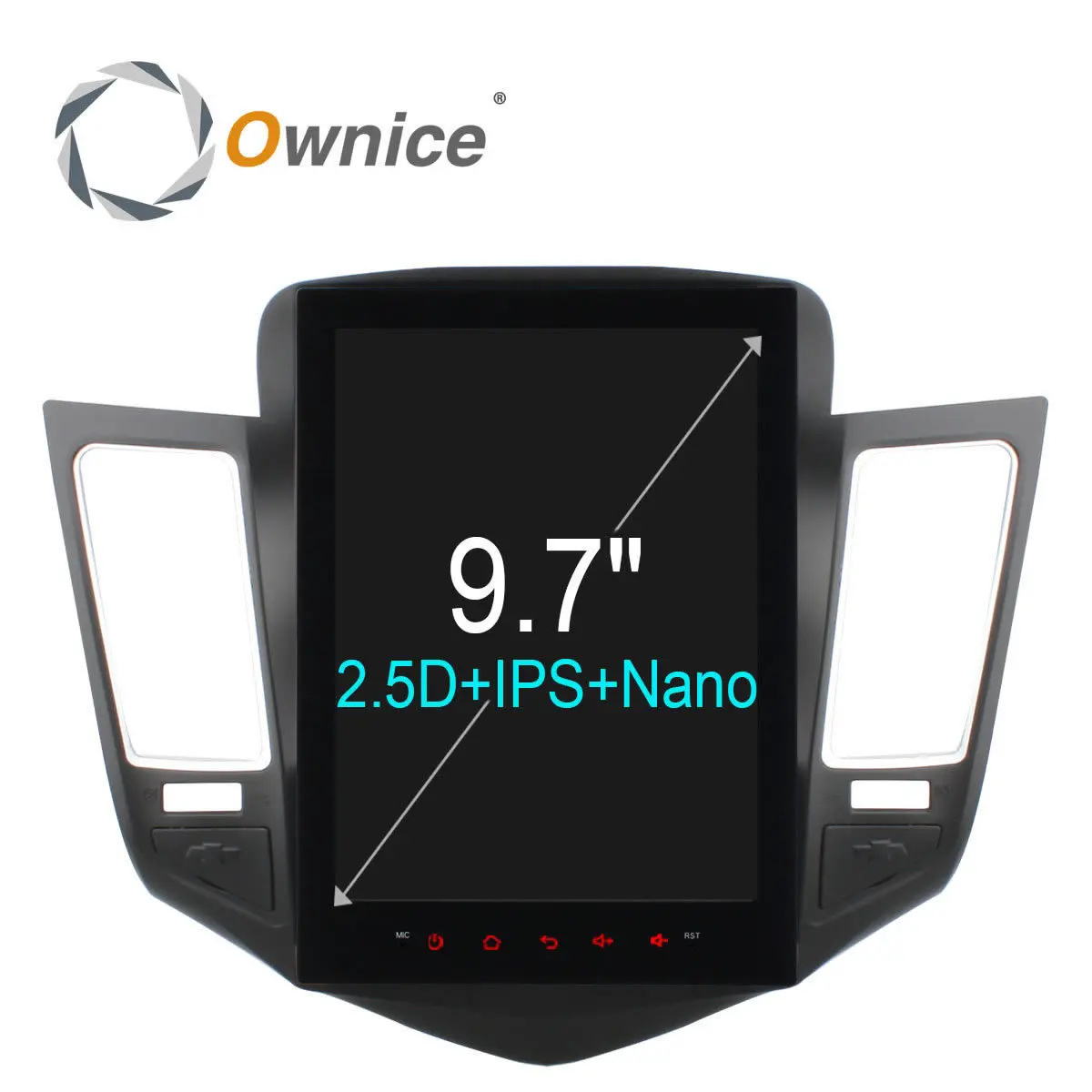 9.7 Inch for Cruze Вертикальный 10," 9,7" android автомобильный dvd мультимедийный плеер для chevrolet cruze 2009 2010 2011 2012 2013 Автомобильный Радио gps навигатор - Цвет: 9.7 Inch for Cruze