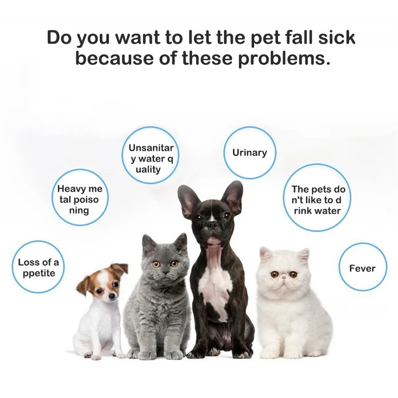 Автоматический фонтанчик для воды кошек Электрический водный аксессуары собак и