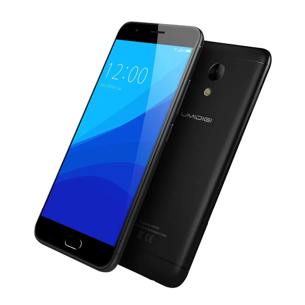 Original UMIDIGI C2 Brand Smartphone MTK6750T Octa-core Multi Touch Cell Phone 5.0" 64GB ROM Global Firmware | Мобильные