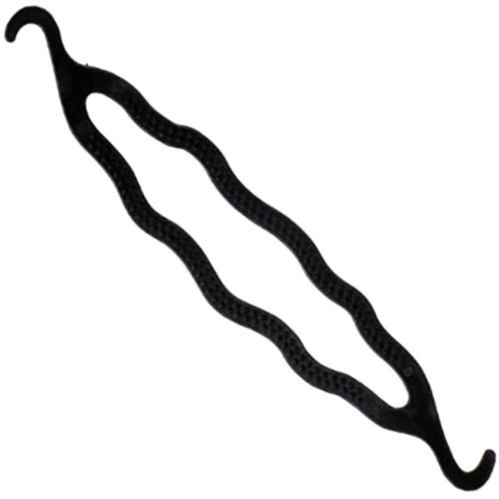 2 шт. женские заколки для укладки волос резиновый зажим инструмент плетения