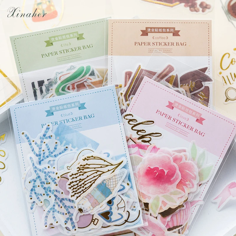 Бумага XINAHER 50 шт./упак. для украшения дневника ежедневника альбома