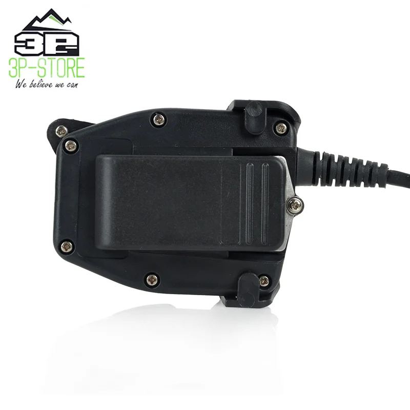 WADSN Bowman Elite II Военная гарнитура PTT для Motorola Kenwod Icom Midland Радио Телефон WZ112