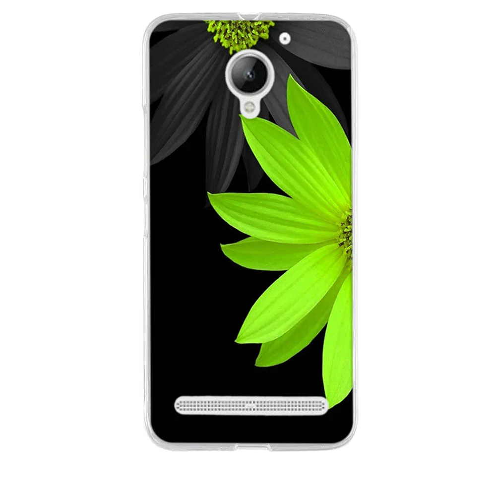 Для lenovo Vibe C2 k10a40 чехол силиконовый чехол для телефона для lenovo C2 power Cover Мягкий ТПУ 3D Цветочный чехол для lenovo Vibe C2 Cover - Цвет: 20