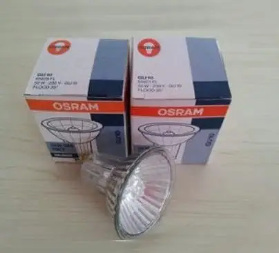 2 шт, OSRAM HALOPAR 230V 35W 35D GU10 галогенная лампа, 64821FL 64820FL PAR16 ALU отражатель 220-240V лампа, 64821 64820 FL