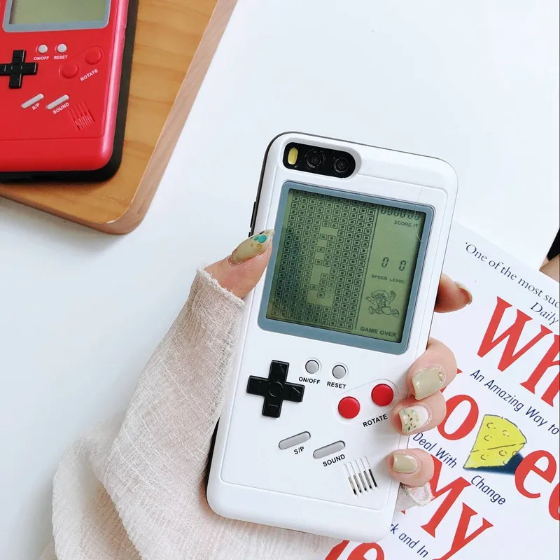 Игровой чехол mi 6, Классический чехол для телефона GameBoy, чехол для xiaomi 6, мягкий силиконовый чехол из ТПУ, игровой чехол s для xiaomi 6, чехол для телефона