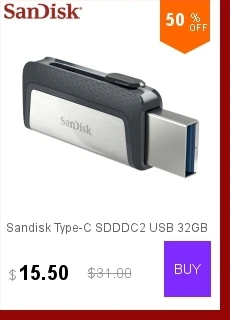 USB 2,0 SanDisk CZ61 USB флэш-накопитель 128 Гб 64 ГБ высокоскоростной USB компактный флеш-накопитель Micro USB флешка 32 ГБ 16 ГБ флеш-накопитель