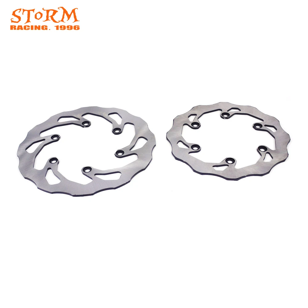 

Motorcycle Front and Rear Brake Disc Rotor Set For Yamaha DT200 DT 200 1991 WR200 92-97 DT230 97-98 TTR250 TTR 250 TT250R 93-04