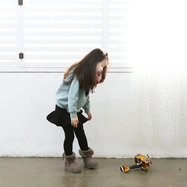 2018 осень и зима новые бархатные леггинсы для девочек Корейский несколько цветов